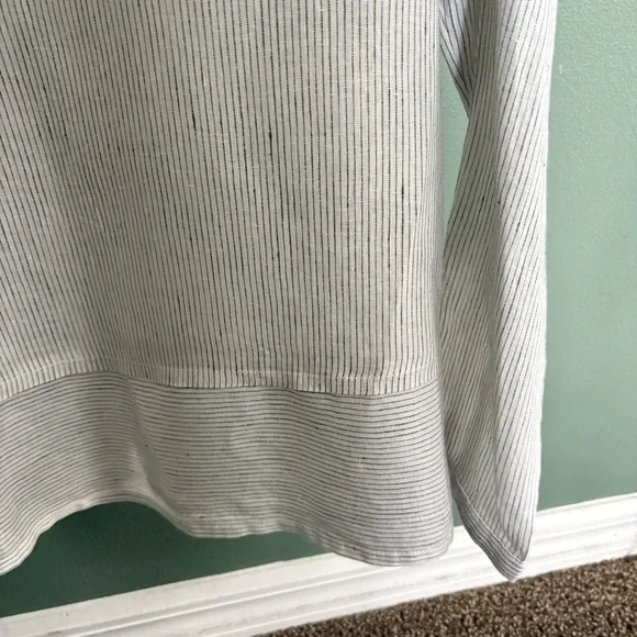 Sigrid Olsen Linen Striped Shirt - Picture 5 of 8